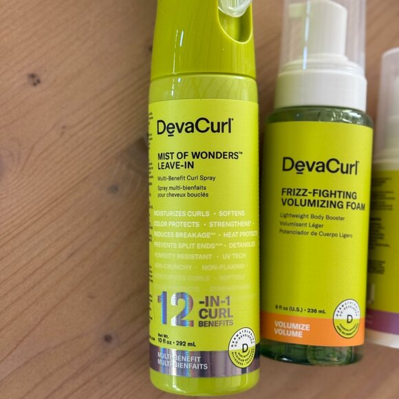 Brand new never used DevaCurl Hair Products Bundle. - Picture 2 of 8